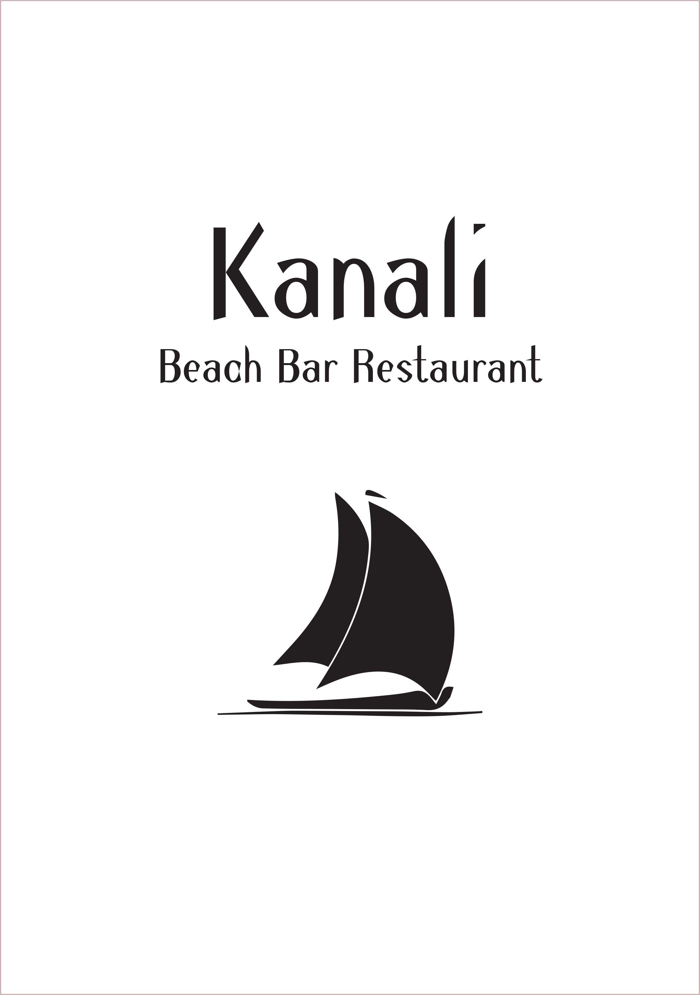 Kanali Beach Bar Restaurant Apartments Poros